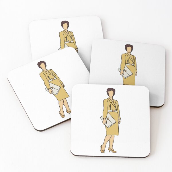 Item preview, Professional Office Lady Holding Document Folder designed and sold by Johnstudioart.