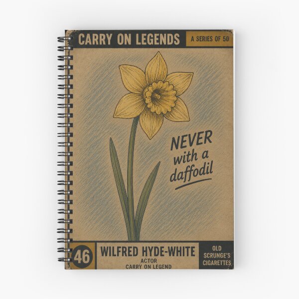 Item preview, Wilfred Hyde White - Carry On Trading Cards designed and sold by halibutgoatramb.
