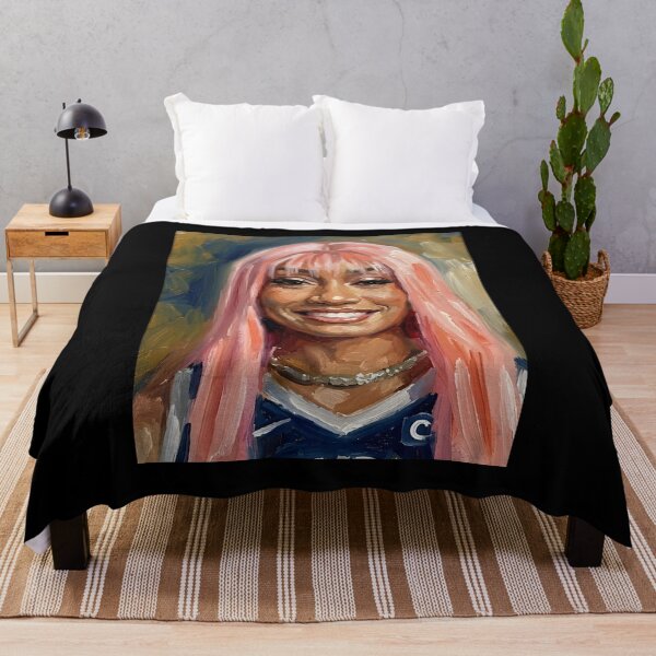 Item preview, Aja Wilson Oil Painting designed and sold by maretsad.