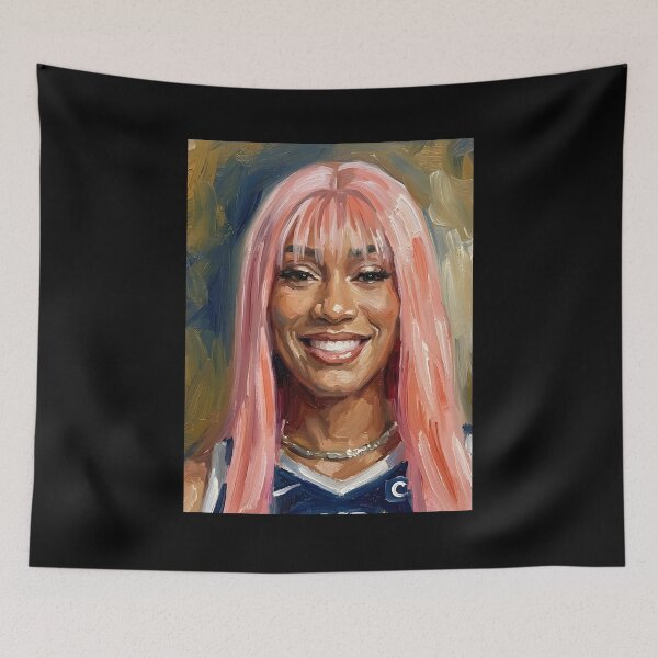 Item preview, Aja Wilson Oil Painting designed and sold by maretsad.