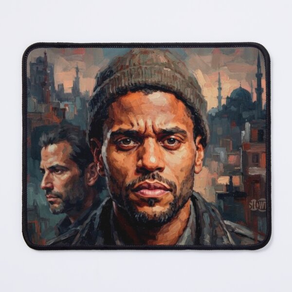 Item preview, Sleeper Cell Action Drama Fine Art Tribute designed and sold by Art's Diner.