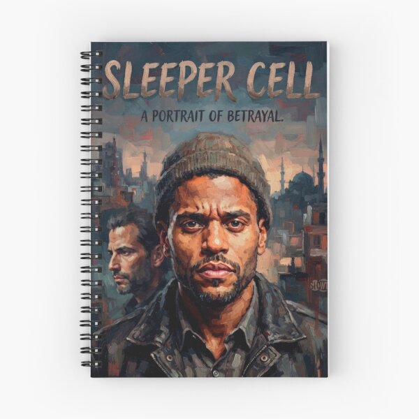 Item preview, Sleeper Cell Action Drama Fine Art Tribute designed and sold by Art's Diner.