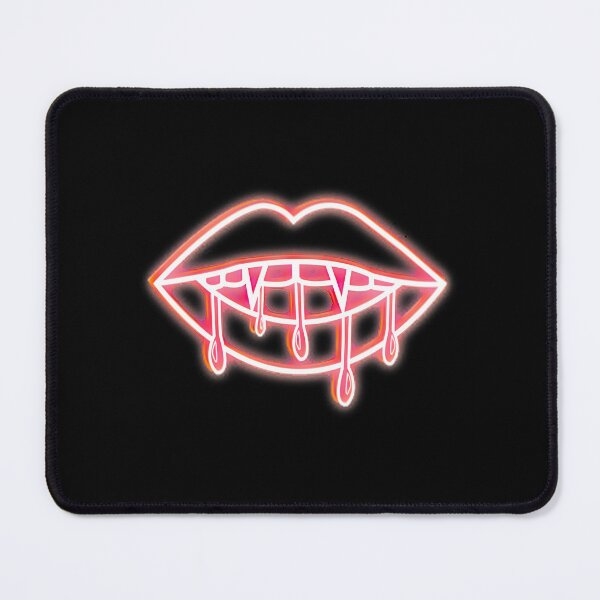 Item preview, Neon Vampire Fangs Dripping Lips Glow designed and sold by Josiah1Romero.