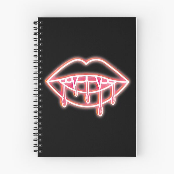 Item preview, Neon Vampire Fangs Dripping Lips Glow designed and sold by Josiah1Romero.