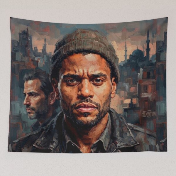Item preview, Sleeper Cell Action Drama Fine Art Tribute designed and sold by Art's Diner.