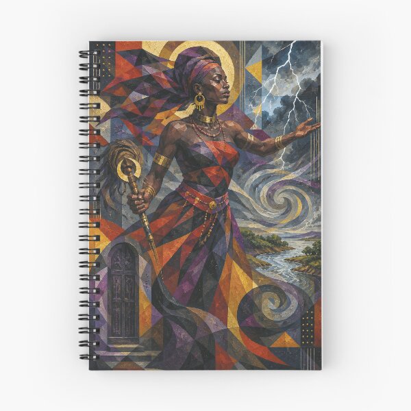 Item preview, West African Goddess Oya, Goddess of the Storm. designed and sold by GalleryKauffeld.