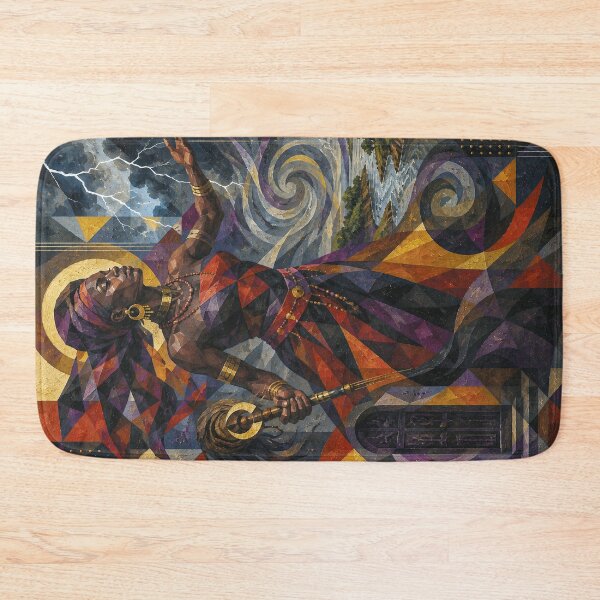 Item preview, West African Goddess Oya, Goddess of the Storm. designed and sold by GalleryKauffeld.