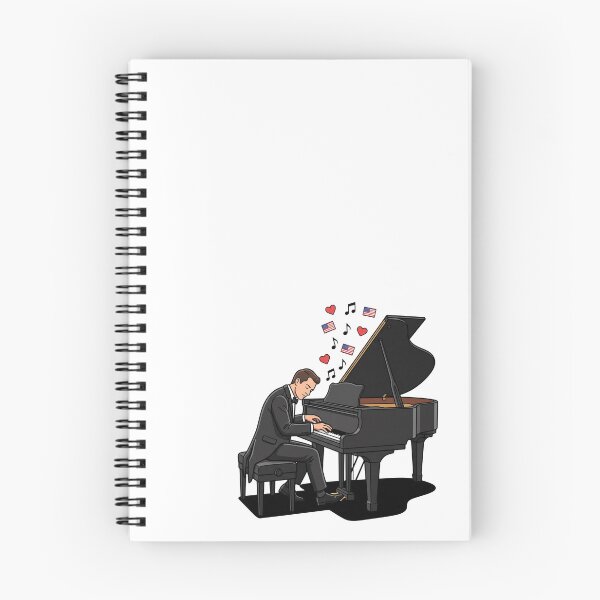 Item preview, Classical Pianist Playing Patriotic American Love Songs designed and sold by Rare By Hero.