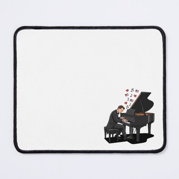 Item preview, Classical Pianist Playing Patriotic American Love Songs designed and sold by Rare By Hero.