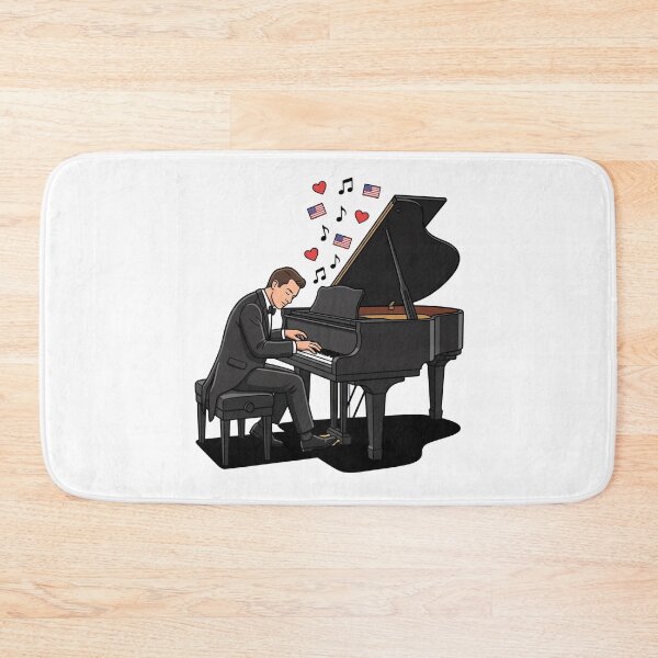 Item preview, Classical Pianist Playing Patriotic American Love Songs designed and sold by Rare By Hero.