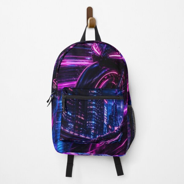 Item preview, Cyberpunk Motorcycle Night Ride designed and sold by NeonRealmsStudio.