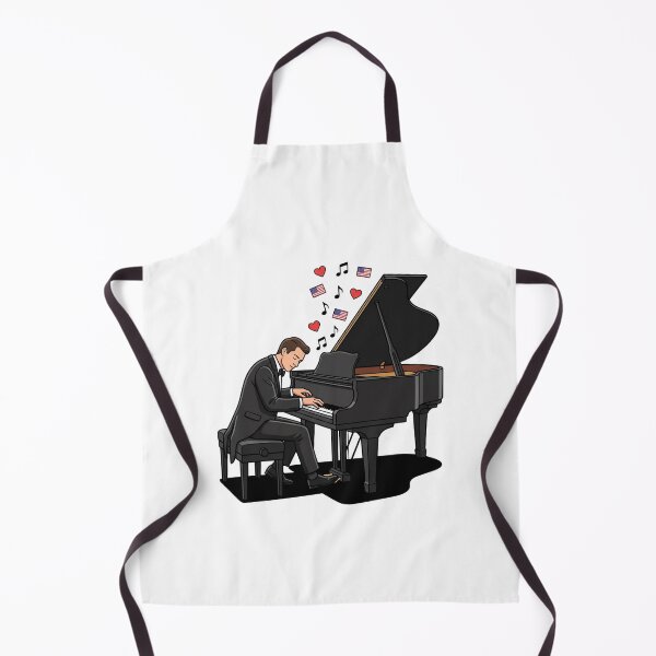 Item preview, Classical Pianist Playing Patriotic American Love Songs designed and sold by Rare By Hero.