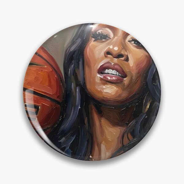 Item preview, Aja Wilson Oil Painting designed and sold by maretsad.