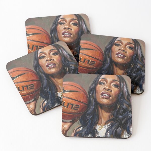 Item preview, Aja Wilson Oil Painting designed and sold by maretsad.