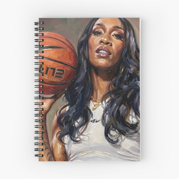 Item preview, Aja Wilson Oil Painting designed and sold by maretsad.