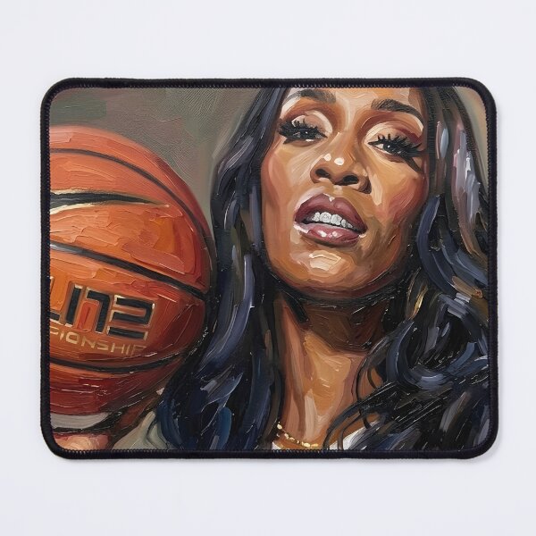 Item preview, Aja Wilson Oil Painting designed and sold by maretsad.