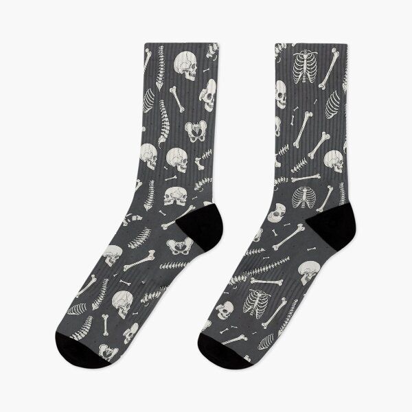 Item preview, Bones and Ribs - Minimal Seamless Halloween Pattern designed and sold by inkaylindesign.