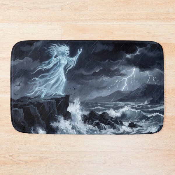 Item preview, The Banshee on the Cliff designed and sold by RedPeaStudio.
