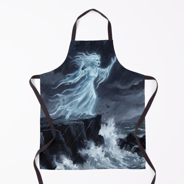 Item preview, The Banshee on the Cliff designed and sold by RedPeaStudio.