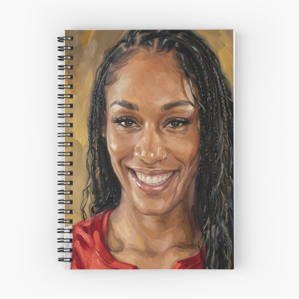 Item preview, Aja Wilson Oil Painting designed and sold by maretsad.