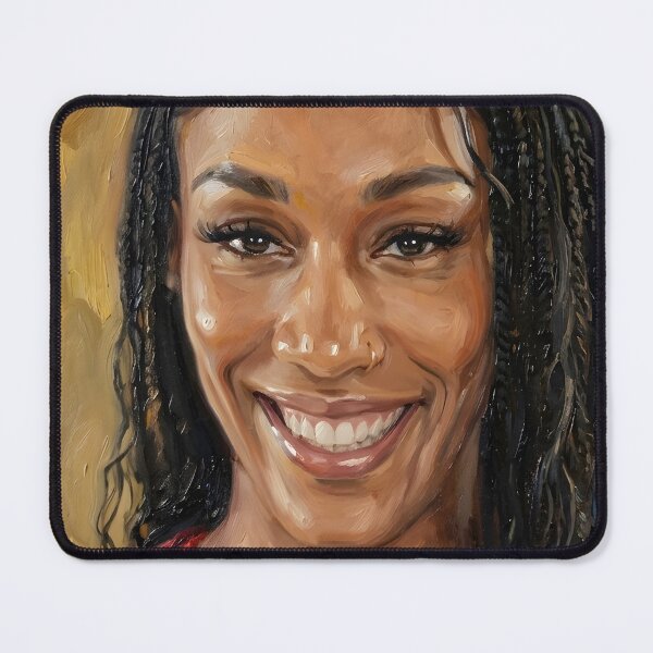 Item preview, Aja Wilson Oil Painting designed and sold by maretsad.