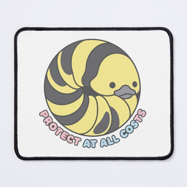 Item preview, Protect At All Costs Kawaii Rubber Ducky Isopod designed and sold by Arc2020.