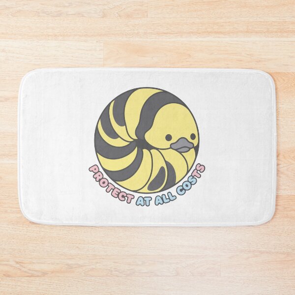 Item preview, Protect At All Costs Kawaii Rubber Ducky Isopod designed and sold by Arc2020.