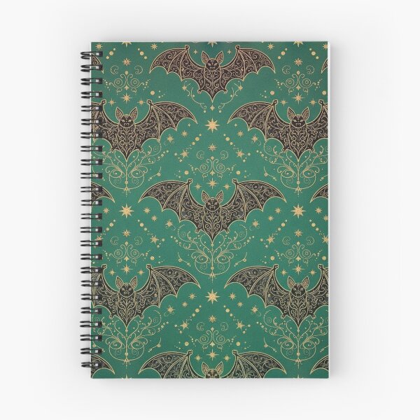 Item preview, Vampire Bats Luxe - Luxury Seamless Halloween Pattern designed and sold by inkaylindesign.