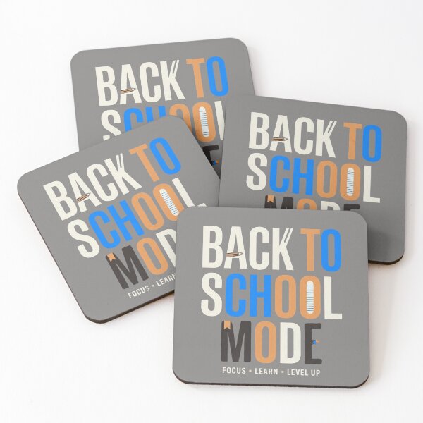 Item preview, Back to School Mode | Premium Student Typography designed and sold by Amr Darwish Graphic designer.