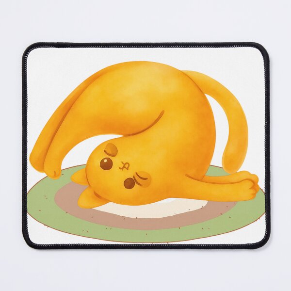 Item preview, Playful Stretching Cat Art designed and sold by Agnisherl.