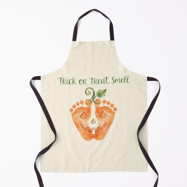 Item preview, Trick or Treat Pumpkin Footprint Baby Halloween Feet designed and sold by Yellowriversss.