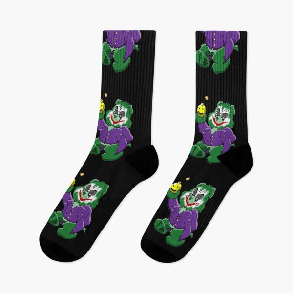 Item preview, Joker Care Bear Mashup Evil Smile designed and sold by luhan1204shop.