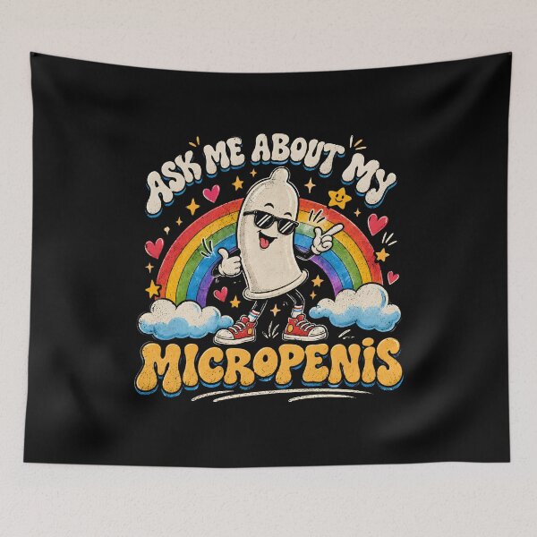 Item preview, Ask Me About My Micropenis designed and sold by a-turner-paint.