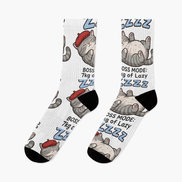 Item preview, BOSS MODE: 7kg of Lazy - Junior Chonky Cat designed and sold by MAISON SYLVIE.