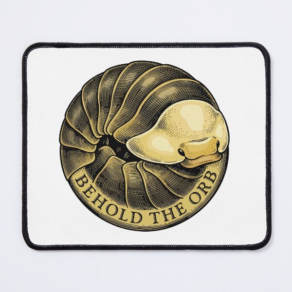 Item preview, Behold The Orb Vintage Etching Rubber Ducky Isopod designed and sold by Arc2020.