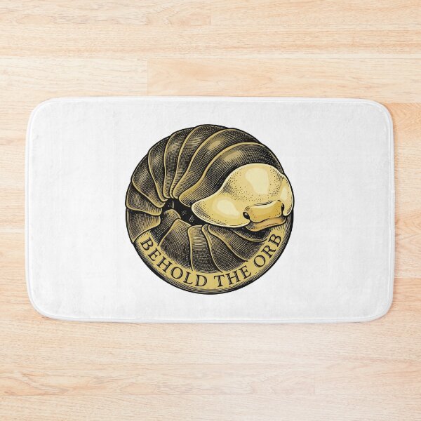 Item preview, Behold The Orb Vintage Etching Rubber Ducky Isopod designed and sold by Arc2020.