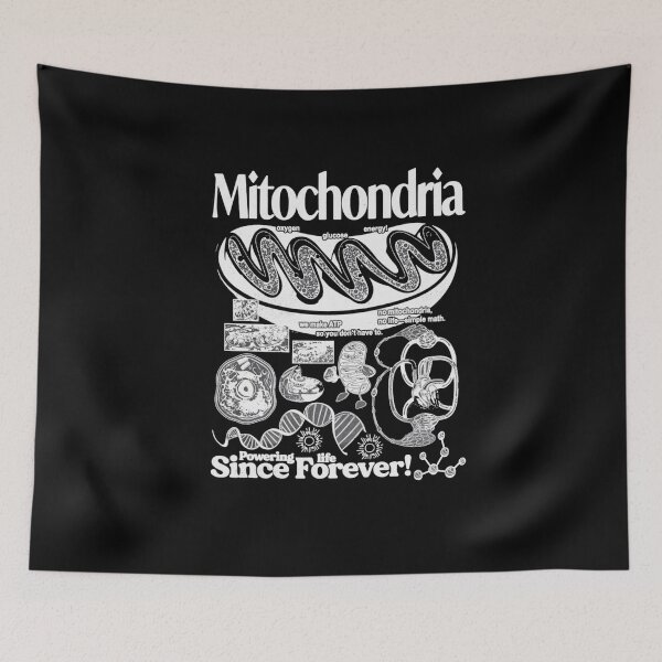 Item preview, Mitochondria Vintage Science – Powering Life Since Forever Biology  designed and sold by Gbriel3.