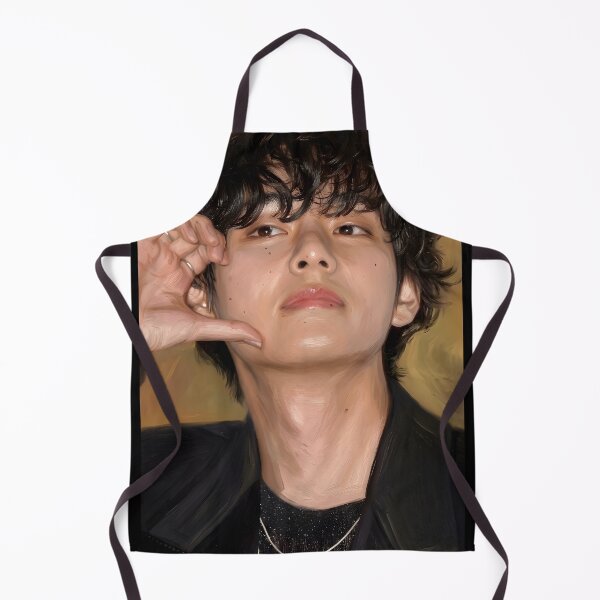 Item preview, Kim Taehyung Oil Painting designed and sold by maretsad.
