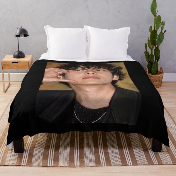Item preview, Kim Taehyung Oil Painting designed and sold by maretsad.
