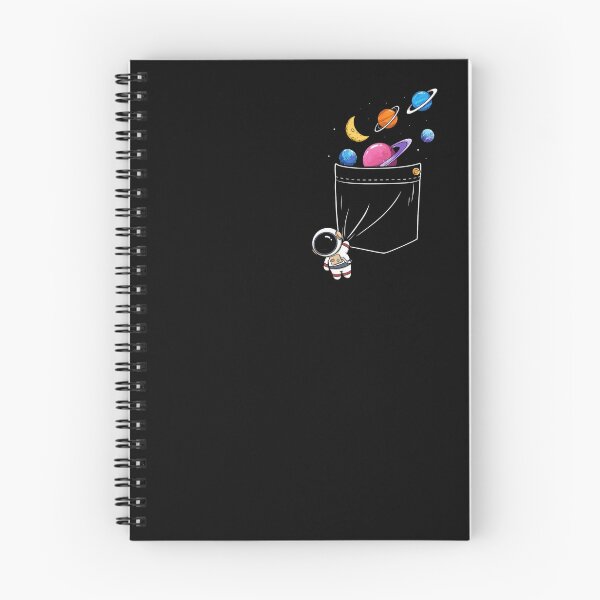 Item preview, Cute Space Pocket Astronaut Planets Galaxy Adventure designed and sold by anemiche.