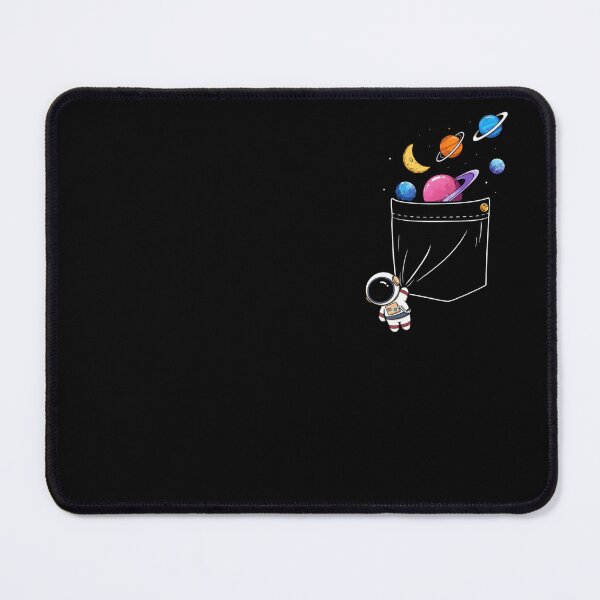 Item preview, Cute Space Pocket Astronaut Planets Galaxy Adventure designed and sold by anemiche.