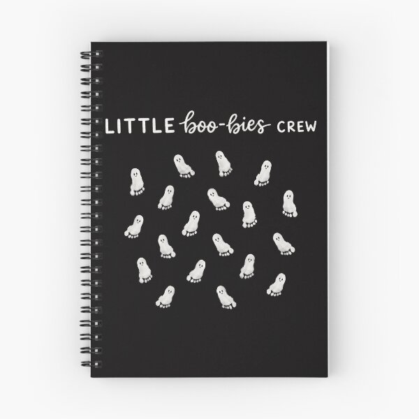 Item preview, Little Boo-bies Crew Ghost Footprint Baby First Halloween designed and sold by Yellowriversss.
