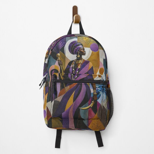 Item preview, West African Goddess Oya, Spirit of the Wind painting. designed and sold by GalleryKauffeld.