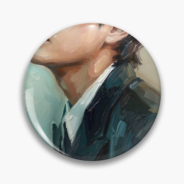 Item preview, Kim Taehyung Oil Painting designed and sold by maretsad.