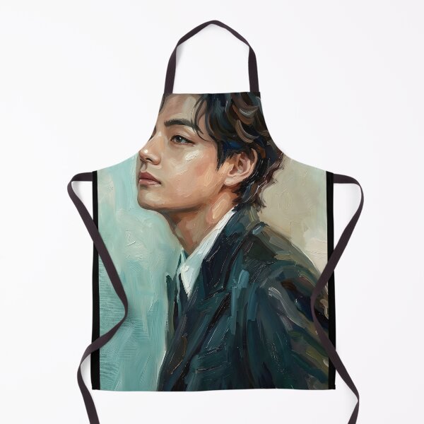 Item preview, Kim Taehyung Oil Painting designed and sold by maretsad.