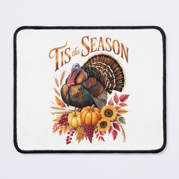 Item preview, Tis the Season Thanksgiving Turkey Fall designed and sold by jkrphoto.