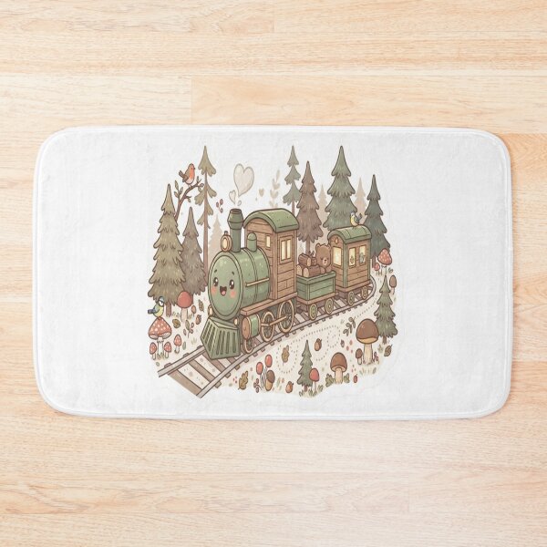 Item preview, Cute Woodland Train Adventure Sticker ?? designed and sold by AdityaShop18.
