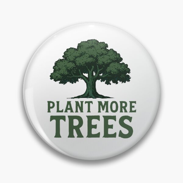 Item preview, Plant More Trees Green Oak Nature Conservation Vintage designed and sold by Photo-Sphere101.