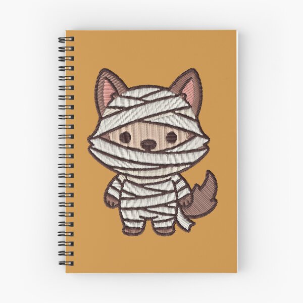 Item preview, Kawaii Mummy Fox Halloween Embroidery Patch Sticker designed and sold by · GAMING SOUL ·.