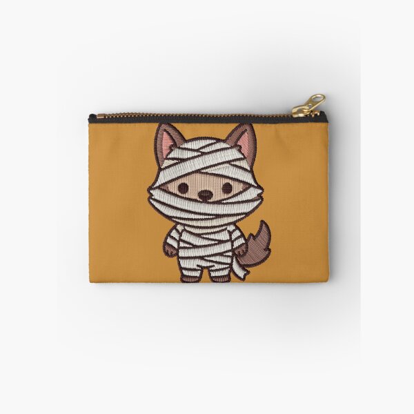 Item preview, Kawaii Mummy Fox Halloween Embroidery Patch Sticker designed and sold by · GAMING SOUL ·.